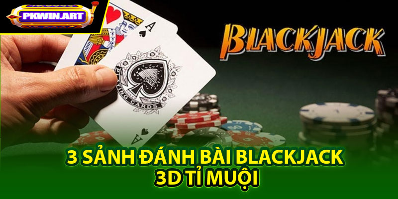 3 sảnh đánh bài Blackjack 3D tỉ muội